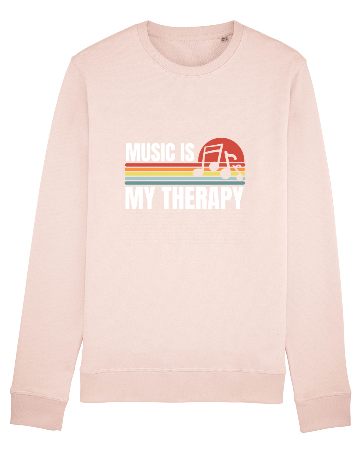 Bluză mânecă lungă Unisex Rise Candy Pink