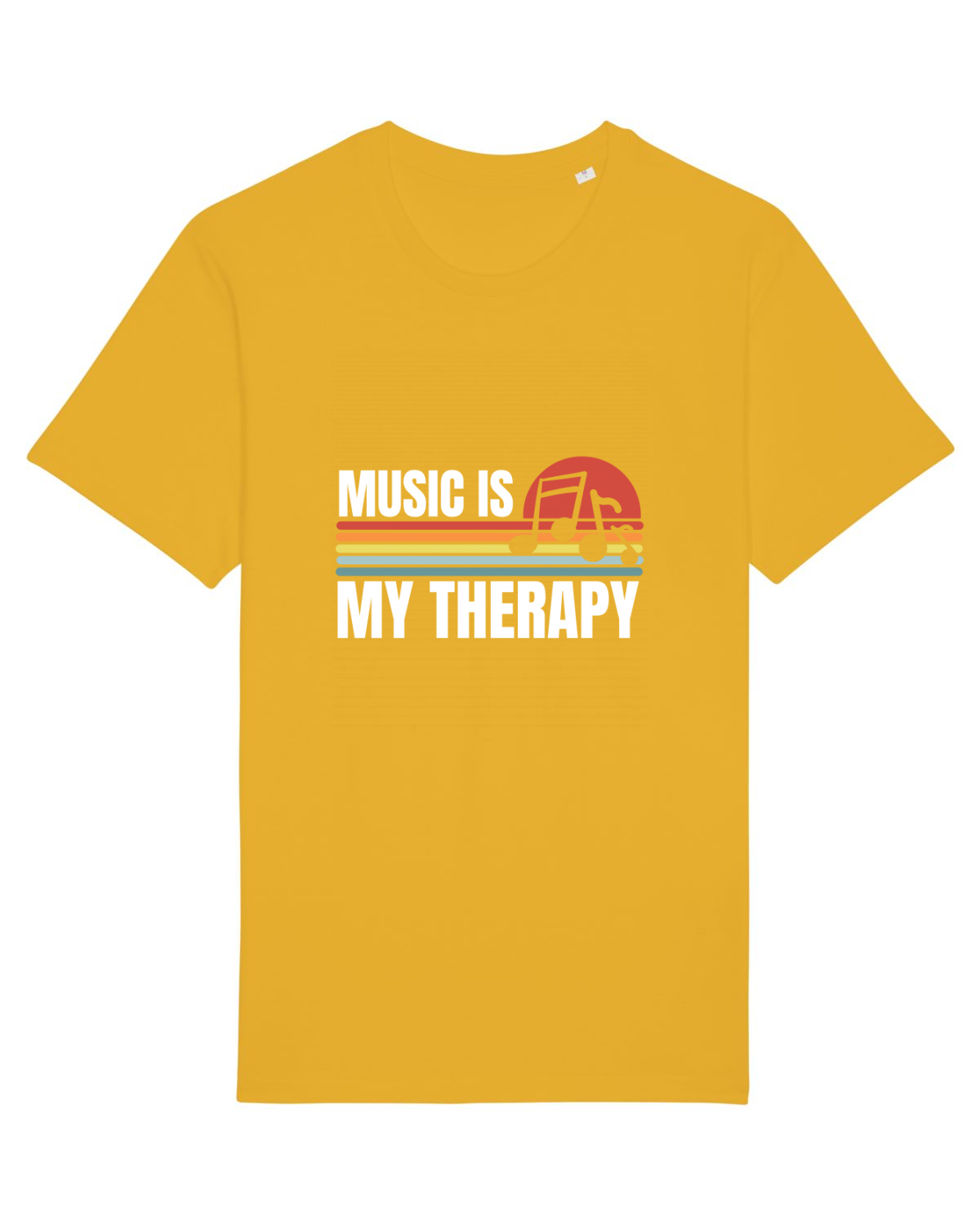 Tricou mânecă scurtă Unisex Rocker Spectra Yellow
