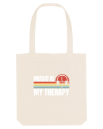 Music Is My Therapy Sacoșă textilă