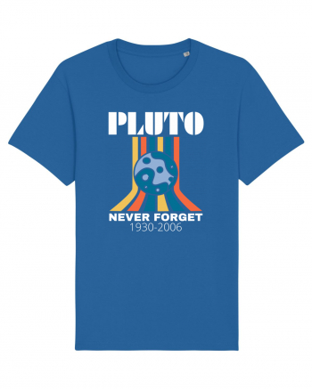 Pluto Never Forget Royal Blue