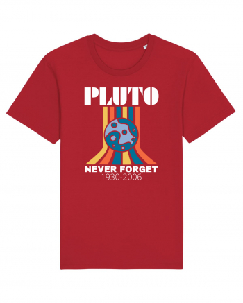 Pluto Never Forget Red