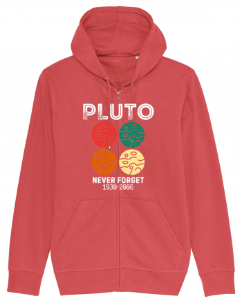 Pluto Never Forget Carmine Red