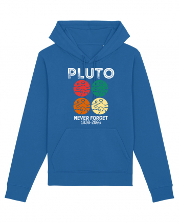 Pluto Never Forget Royal Blue