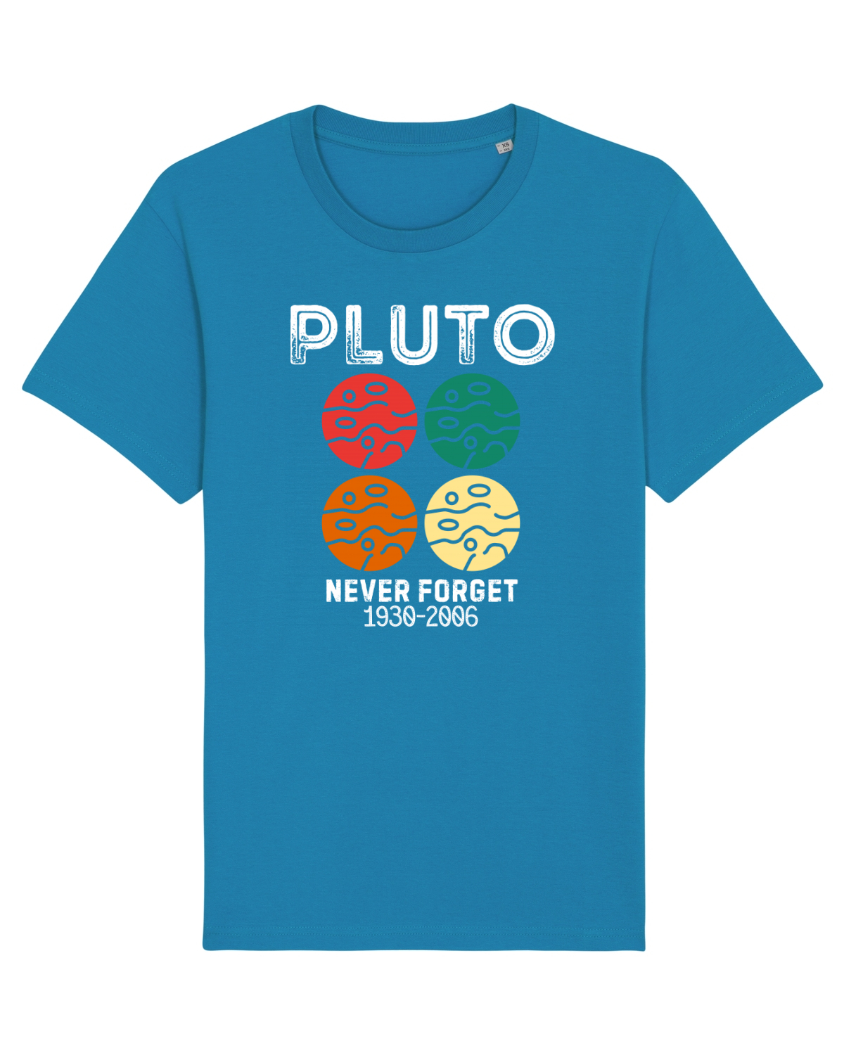 Tricou mânecă scurtă Unisex Rocker Azur