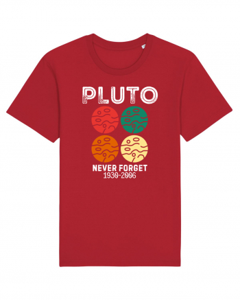 Pluto Never Forget Red