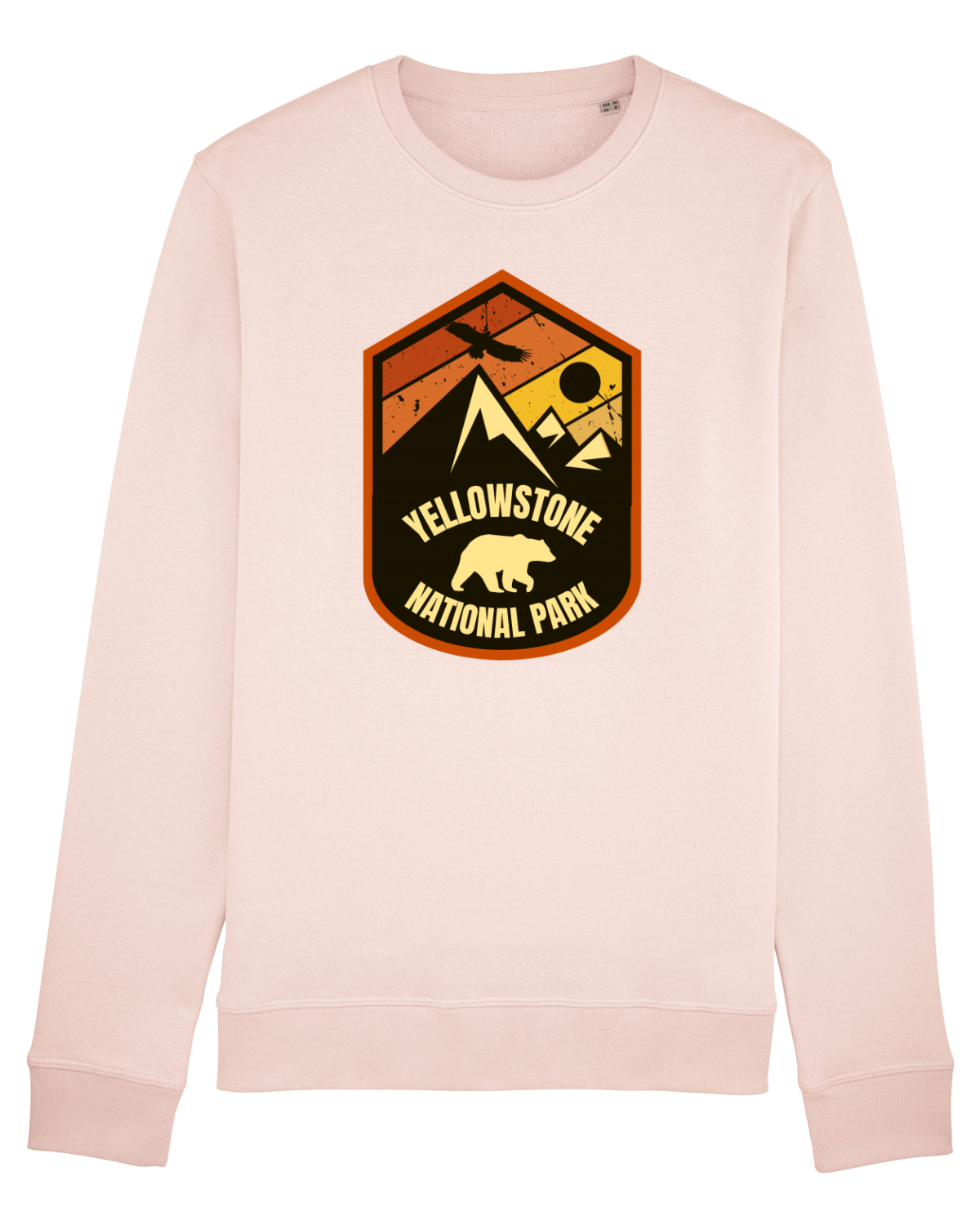 Bluză mânecă lungă Unisex Rise Candy Pink