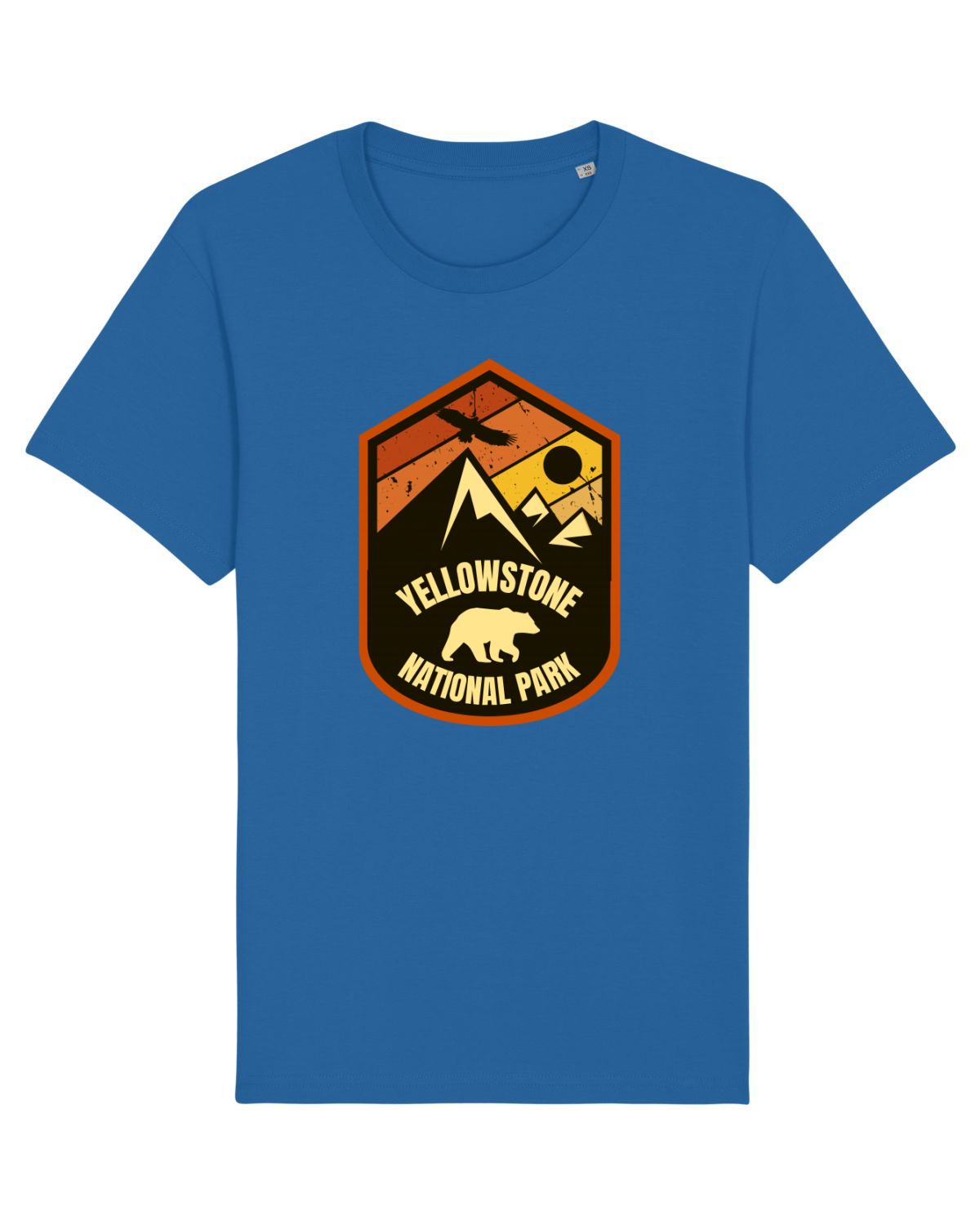 Tricou mânecă scurtă Unisex Rocker Royal Blue