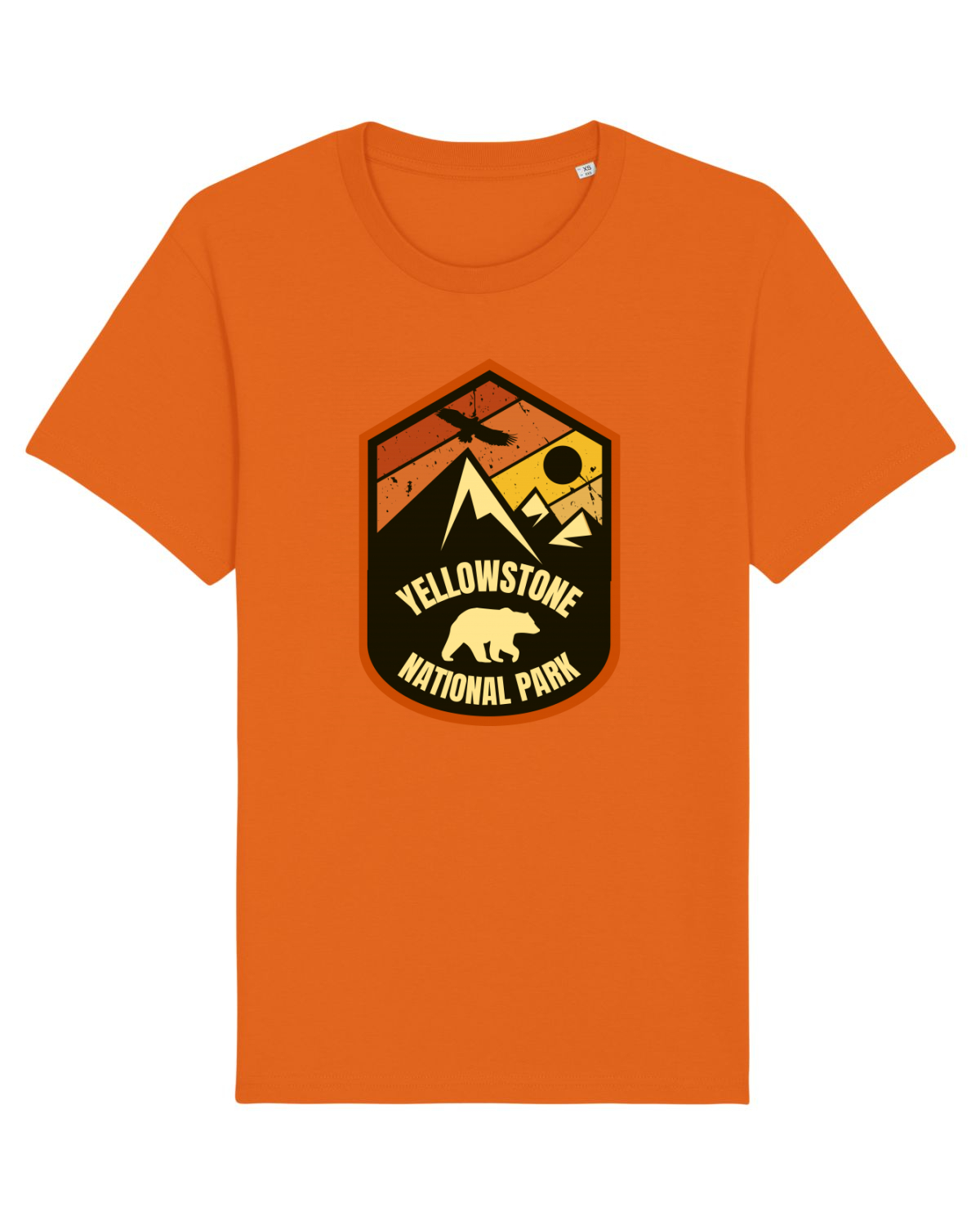 Tricou mânecă scurtă Unisex Rocker Bright Orange