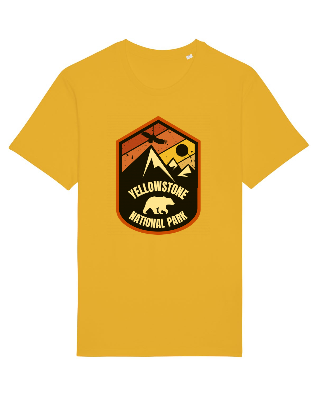 Tricou mânecă scurtă Unisex Rocker Spectra Yellow