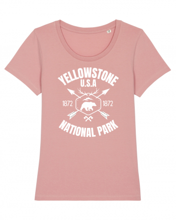 Yellowstone National Park Canyon Pink