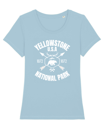 Yellowstone National Park Sky Blue