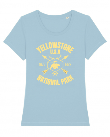 Yellowstone National Park Sky Blue
