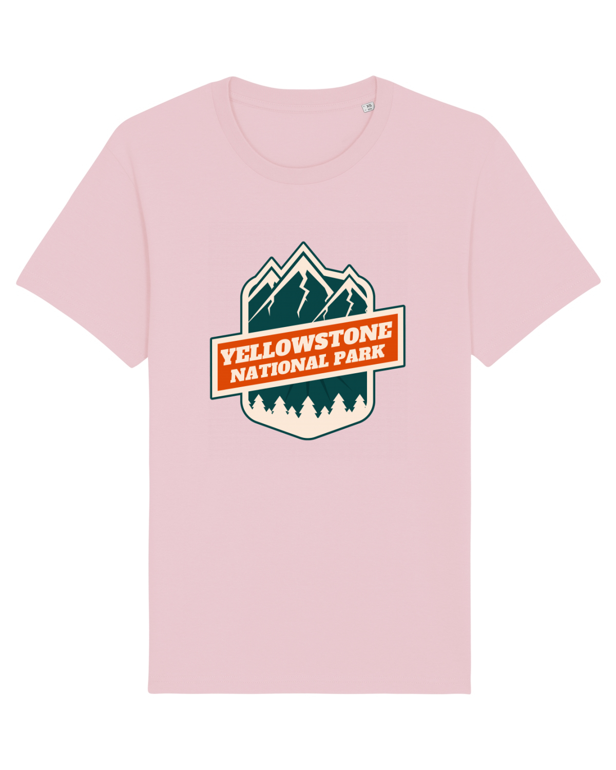 Tricou mânecă scurtă Unisex Rocker Cotton Pink