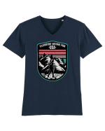 Yellowstone National Park Tricou mânecă scurtă guler V Bărbat Presenter