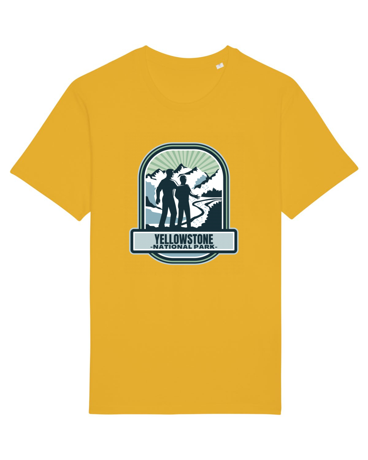 Tricou mânecă scurtă Unisex Rocker Spectra Yellow