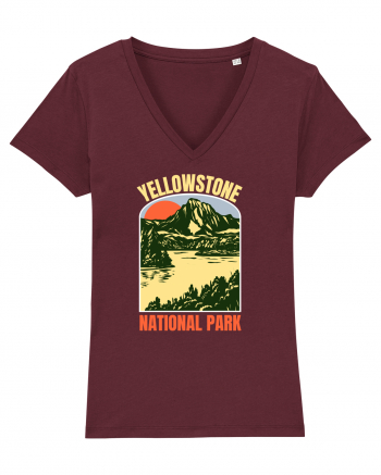Yellowstone National Park Burgundy