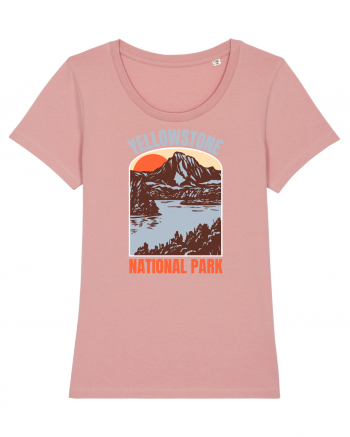 Yellowstone National Park Canyon Pink