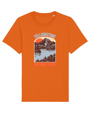 Yellowstone National Park Bright Orange