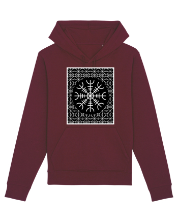 Viking Compass Burgundy
