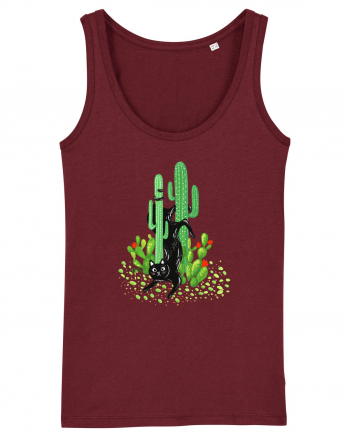 Cactus cat Burgundy