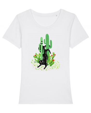 Cactus cat White