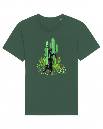 Cactus cat Bottle Green