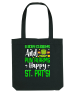 Lucky charms and pun alarms. Happy St. Pat's! Sacoșă textilă