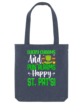 Lucky charms and pun alarms. Happy St. Pat's! Midnight Blue