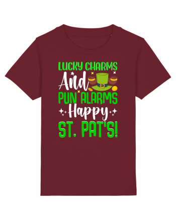 Lucky charms and pun alarms. Happy St. Pat's! Burgundy