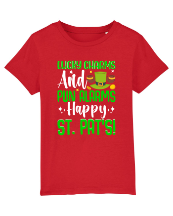 Lucky charms and pun alarms. Happy St. Pat's! Red