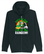 Pots of pun gold at the end of the rainbow! Hanorac cu fermoar Unisex Connector