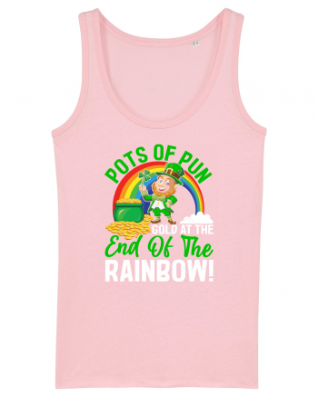 Pots of pun gold at the end of the rainbow! Cotton Pink