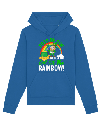 Pots of pun gold at the end of the rainbow! Royal Blue