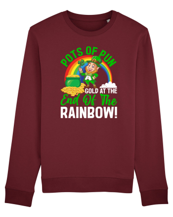 Pots of pun gold at the end of the rainbow! Burgundy