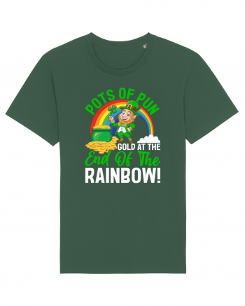 Pots of pun gold at the end of the rainbow! Bottle Green