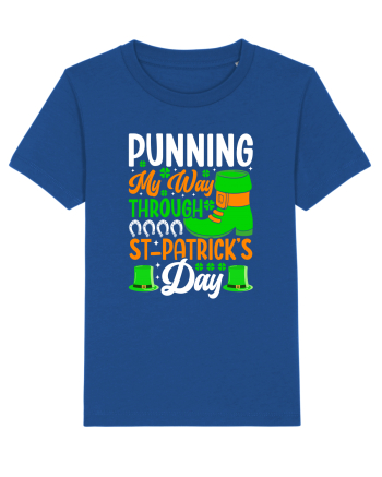 Punning my way through St Patrick's Day Majorelle Blue