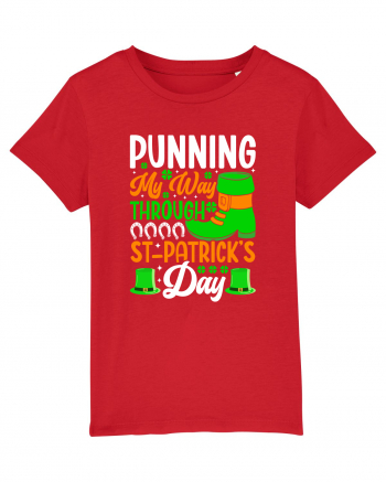 Punning my way through St Patrick's Day Red