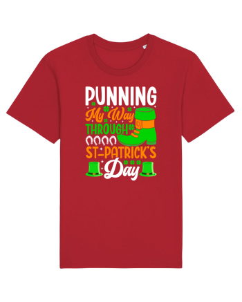 Punning my way through St Patrick's Day Red