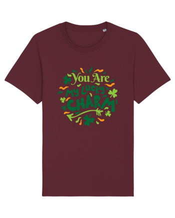 You Are My Lucky Charm Burgundy