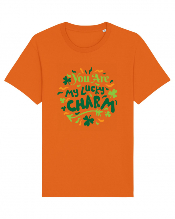 You Are My Lucky Charm Bright Orange