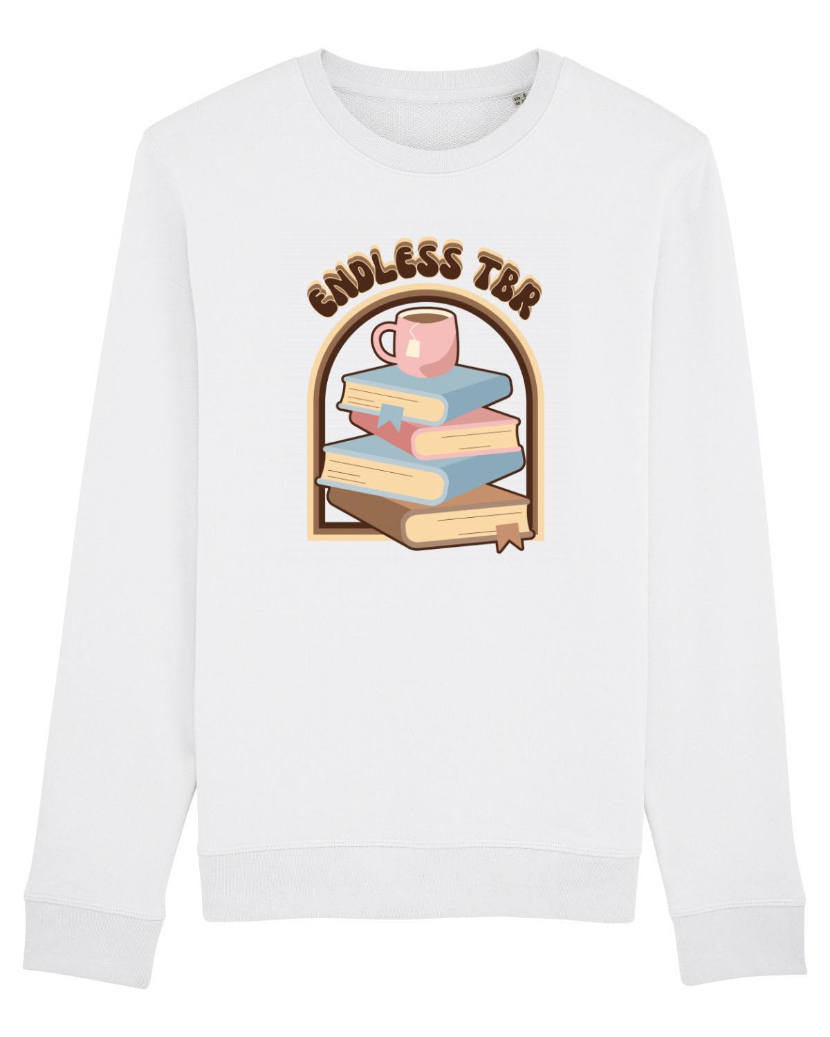 Bluză mânecă lungă Unisex Rise White