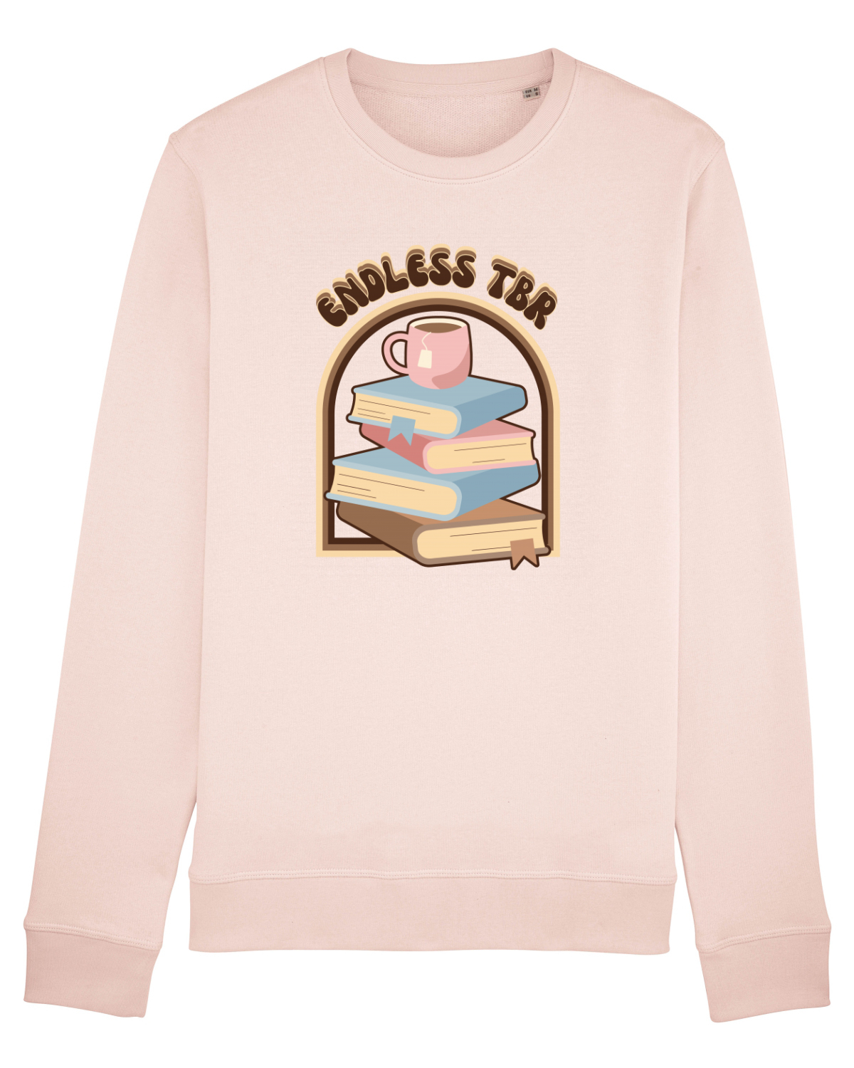 Bluză mânecă lungă Unisex Rise Candy Pink