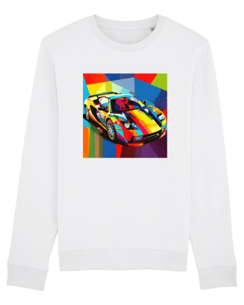 Masina Sport Pop Art White