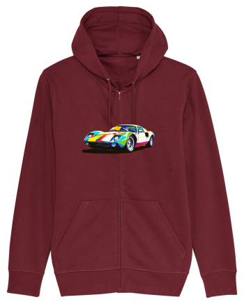 Masina Sport Pop Art Burgundy