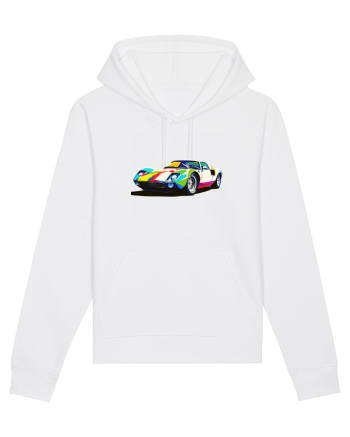 Masina Sport Pop Art White