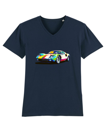 Masina Sport Pop Art French Navy