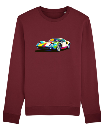 Masina Sport Pop Art Burgundy