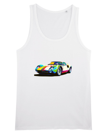 Masina Sport Pop Art White