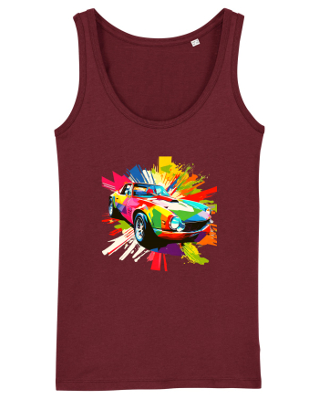 Masina Sport Pop Art Burgundy