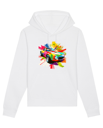 Masina Sport Pop Art White